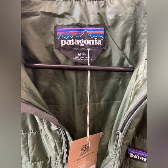 NWT Patagonia Men's Nano Puff® Vest ,Color Torrey Pine Green size M - Picture 6 of 6